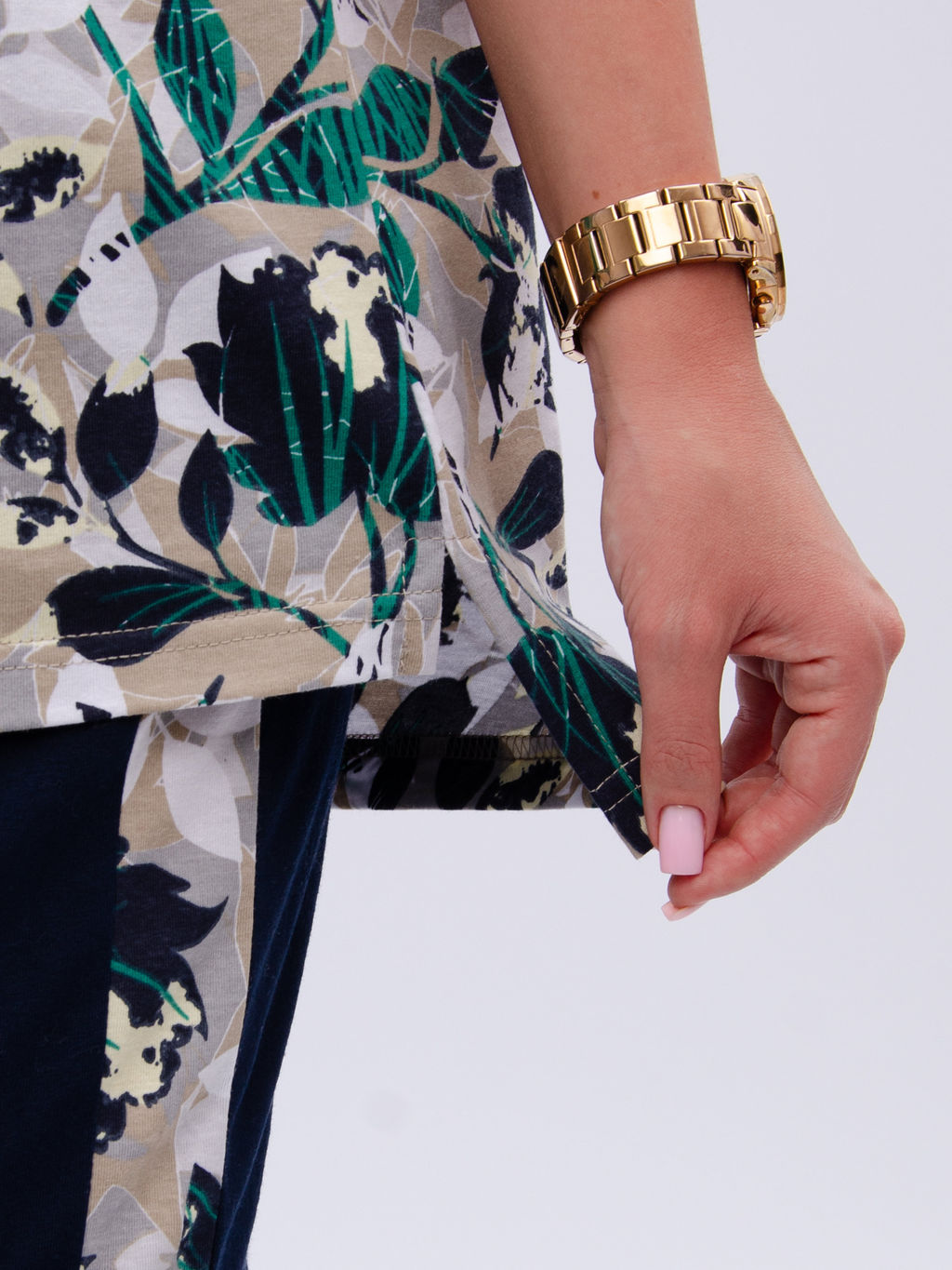 Костюм "Даниэла" цветы, трикотаж