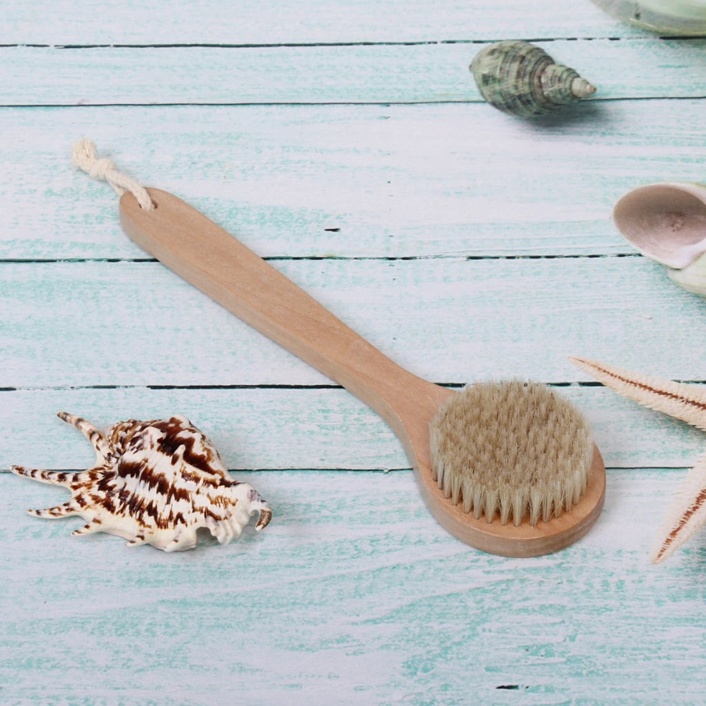 Цена за 2шт. Щетка для тела массажная "BODY- Shop", 25*8 см(жесткая)