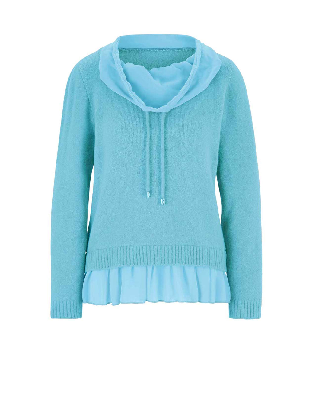 Пуловер, бирюзовый - Linea tesini фото 2