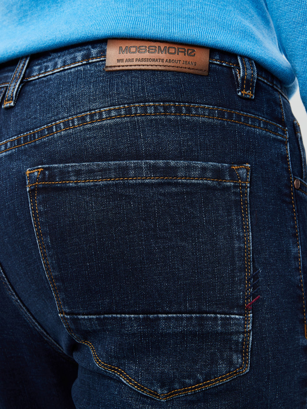 Мужские джинсы зауженного кроя - Mossmore фото 21