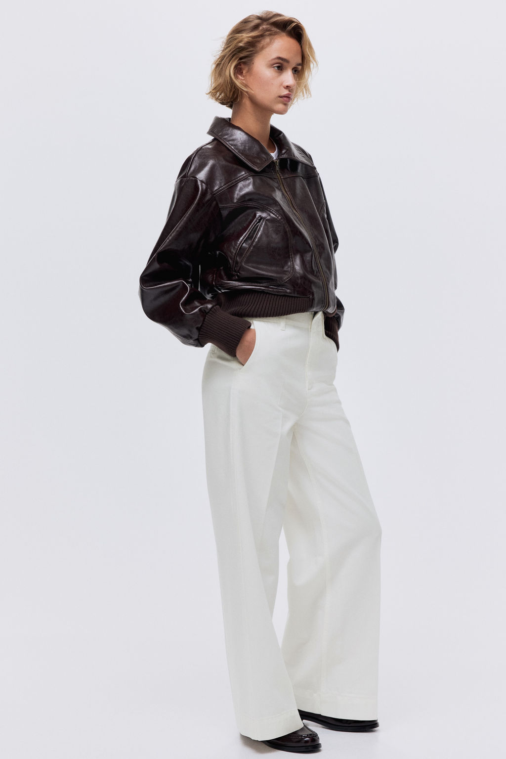 Wide High Jeans - H&m фото 10