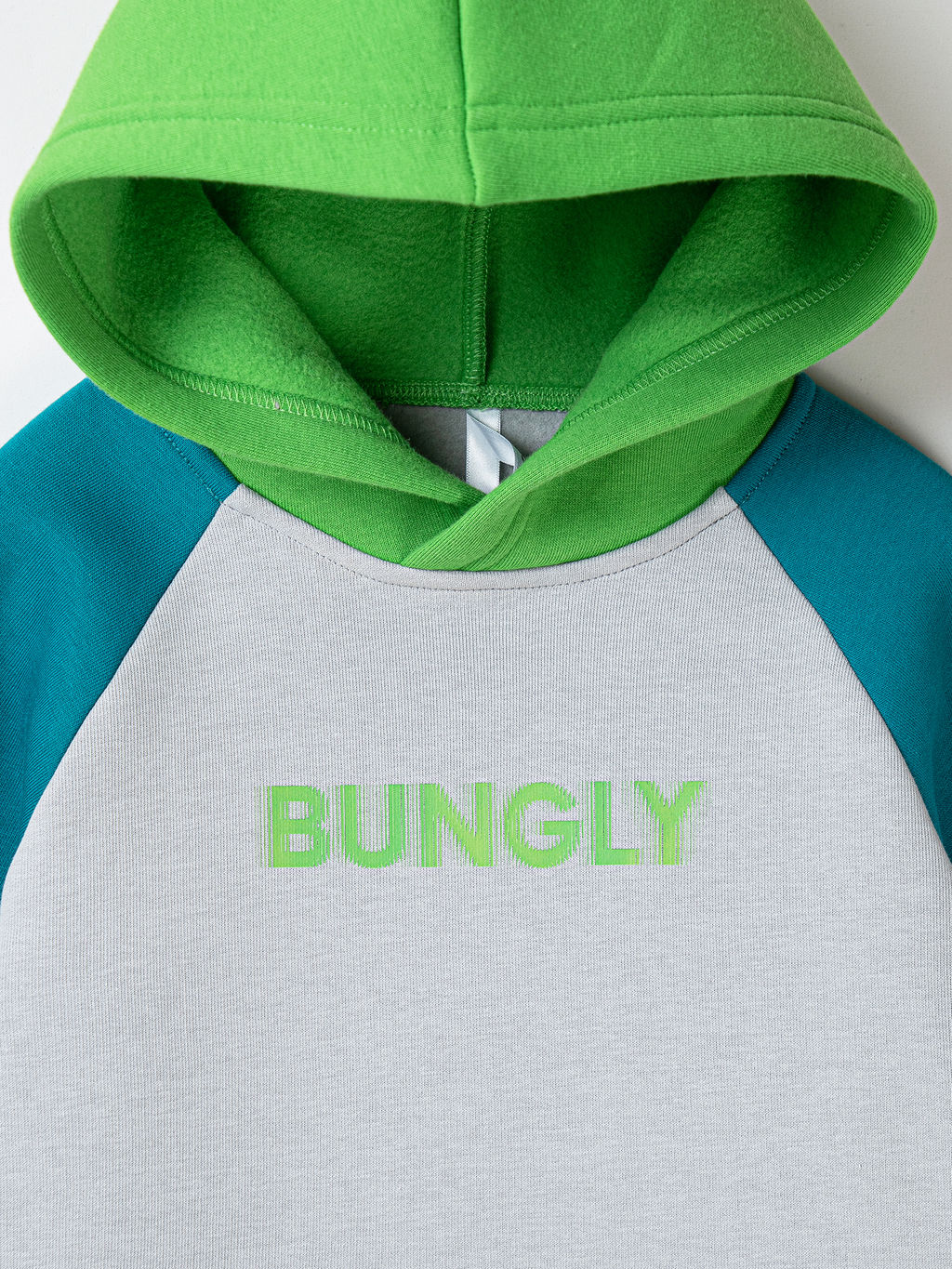 Худи Колор блок "Изумруд" утепленное