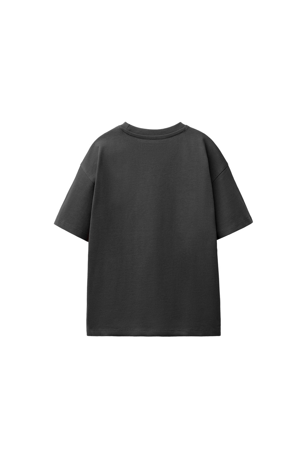 CAMISETA HEAVY WEIGHT TEXTO / Gris antracita - Zara фото 8