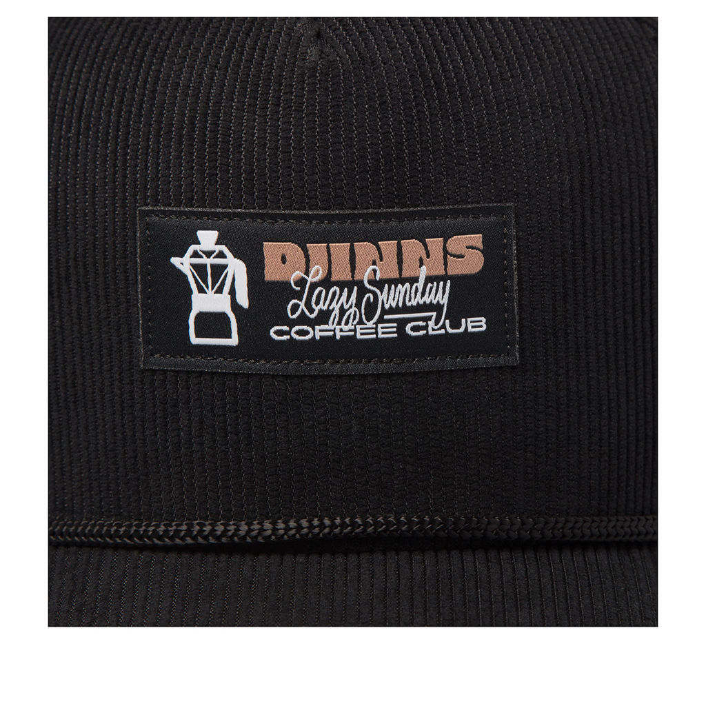 Бейсболка DJINNS арт. HFT Sunday Coffee Cord (черный)