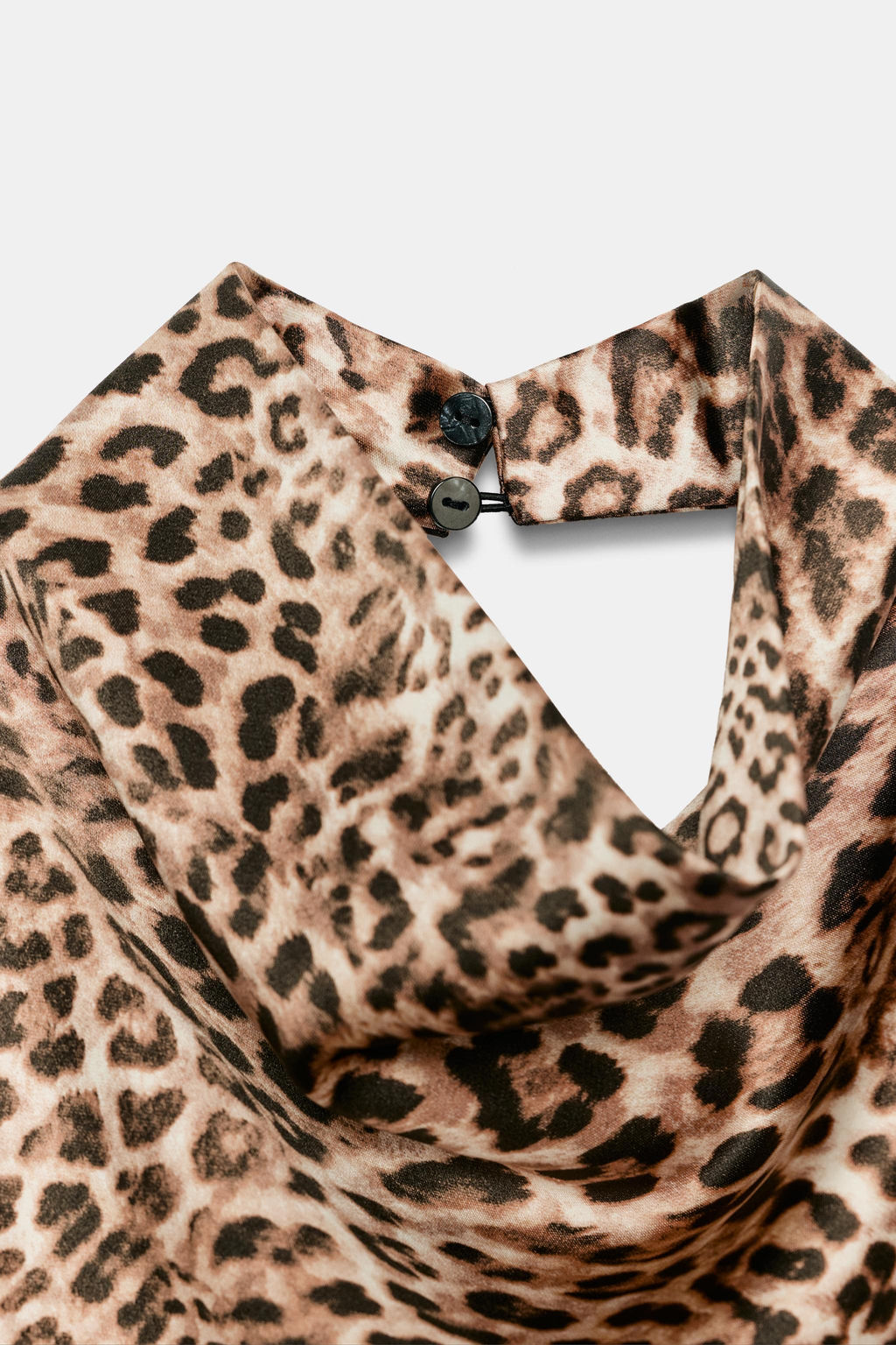 TOP HALTER SATINADO / Leopardo - Zara фото 9
