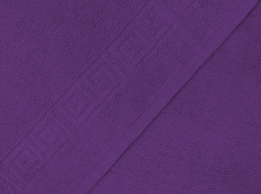 Полотенце махровое 5с403.712ж1 Меандр (1-черника) 45х90 см