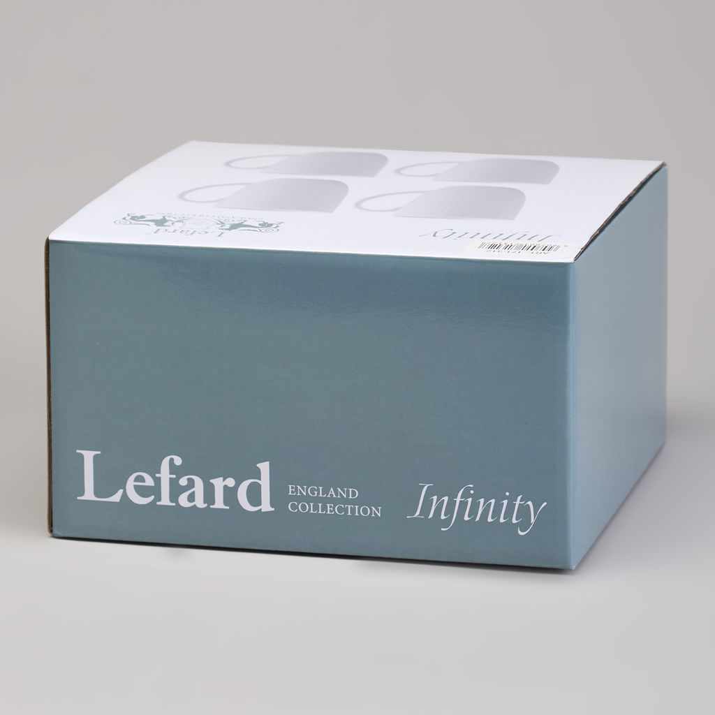 НАБОР КРУЖЕК LEFARD INFINITY 4 ШТ. 420 МЛ  фото 2