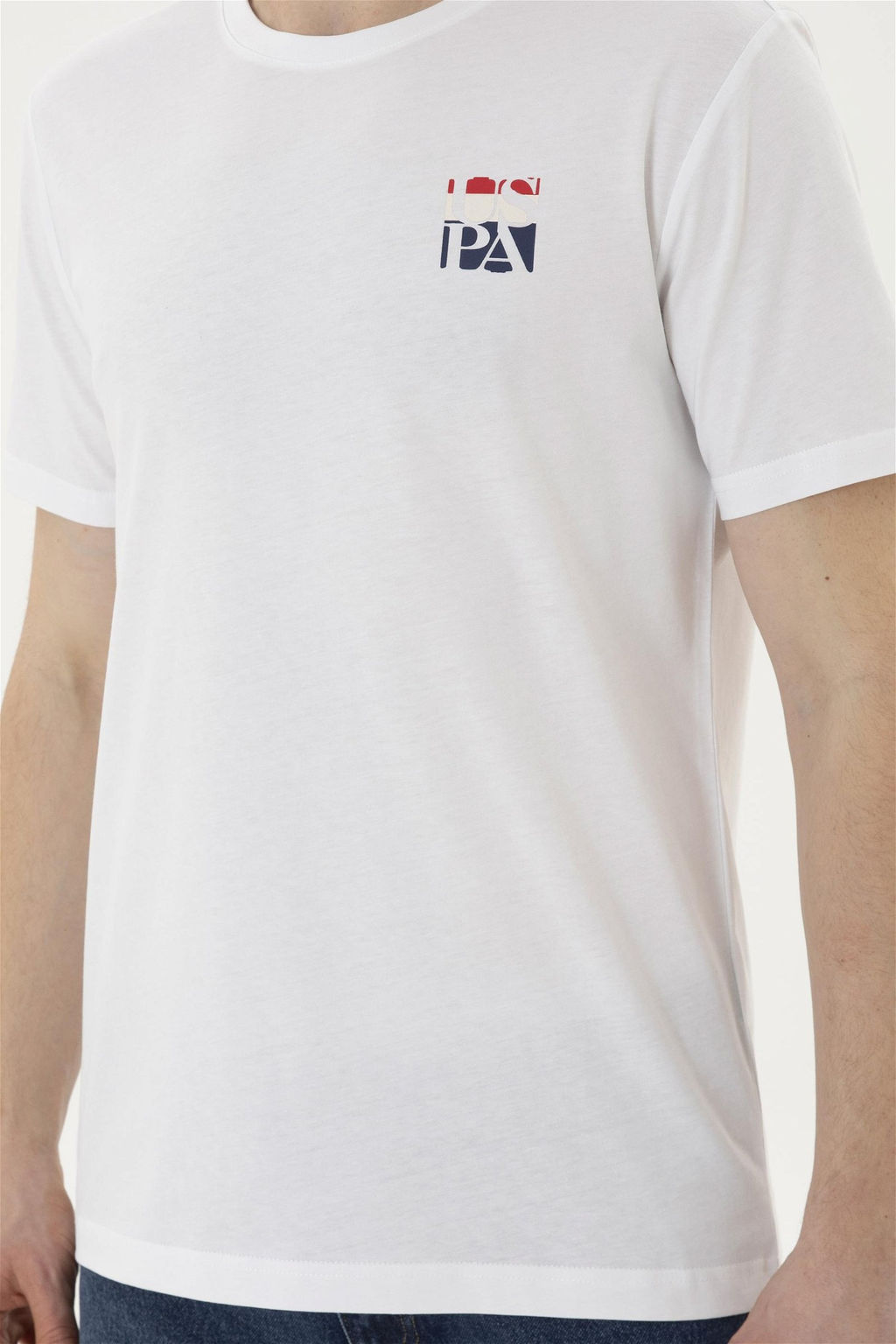 Мужская белая футболка - U.s. polo assn фото 6