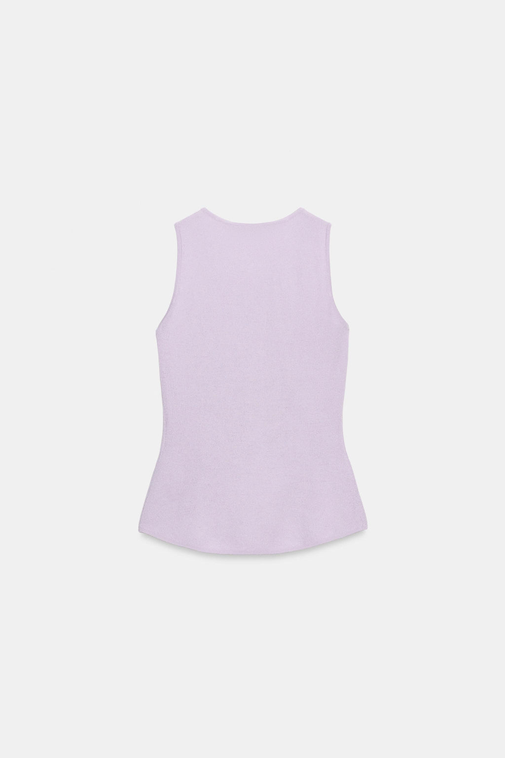 TOP PUNTO FRUNCES / Lila claro