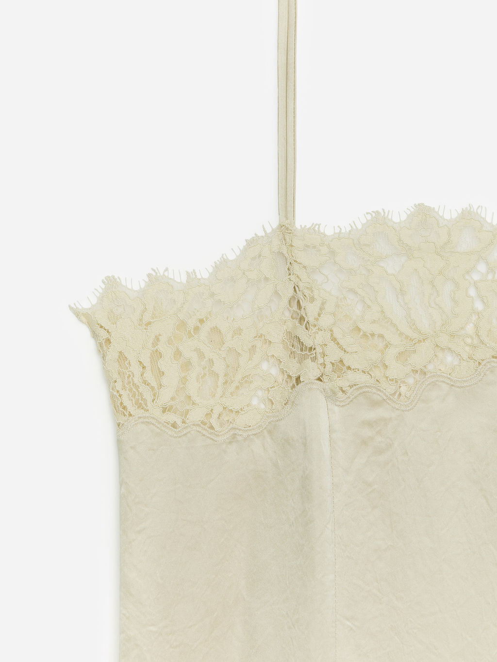 Vestido de tirantes con detalles de encaje - H&m фото 2