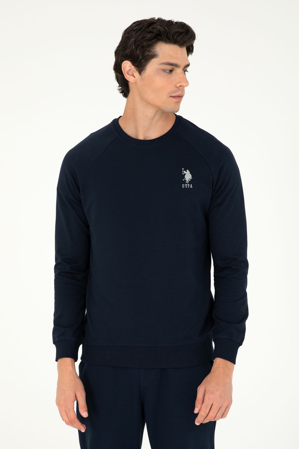 Мужской темно-синий базовый свитшот Неожиданная скидка в корзине - U.s. polo assn фото 15
