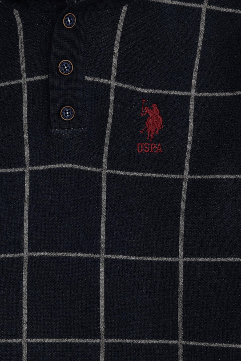 U. S. Polo Assn Темно-синий свитер с капюшоном для мальчика - U.s. polo assn фото 6