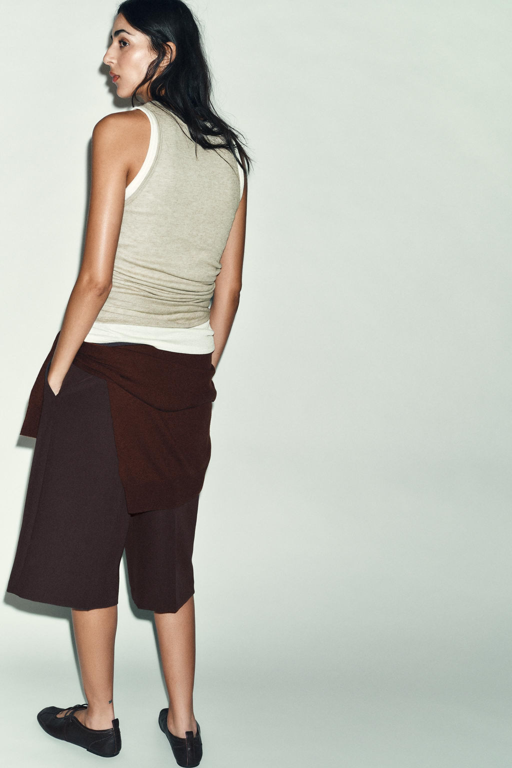 DOUBLE RUSTIC TOP - Zara фото 13