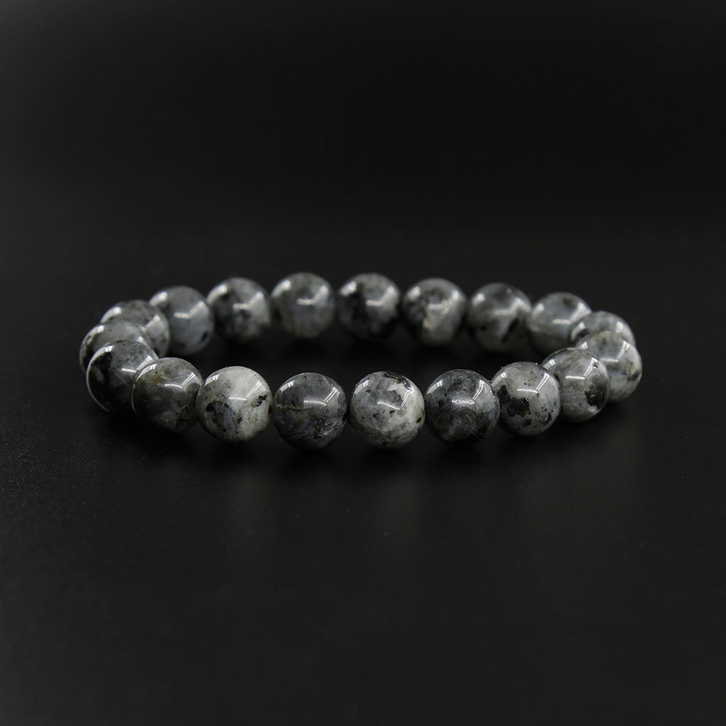 Браслет Классика 10мм ларвикит ** - Agat77 фото 2