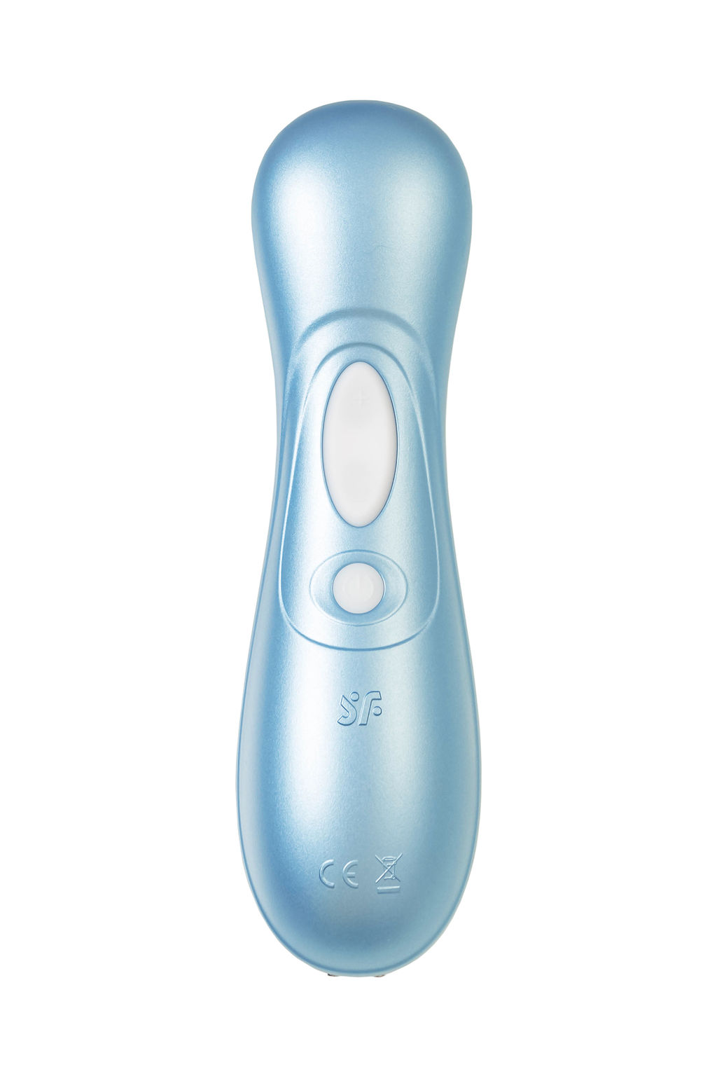 Вакуум-волновой бесконтактный стимулятор клитора Satisfyer PRO 2, силикон, голубой, 15 см  фото 3