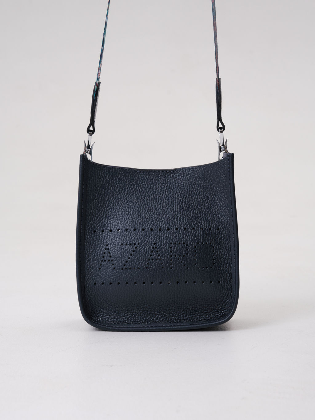 Сумка кожаная на плечо Azaro 30996 синий