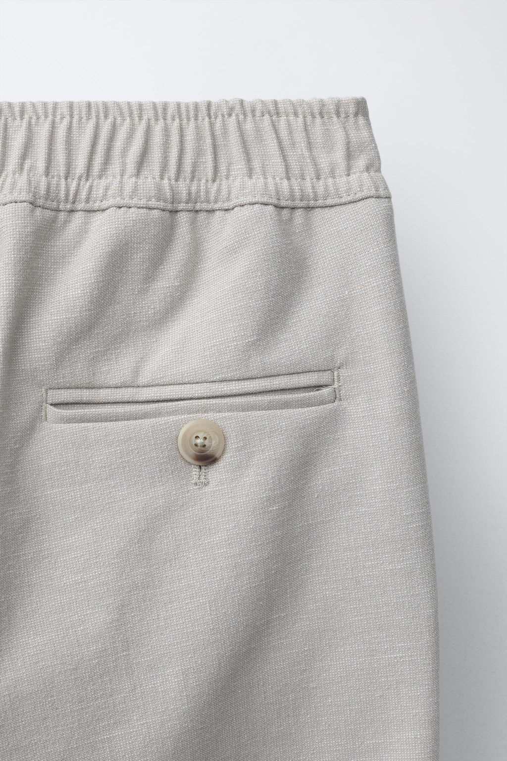 PANTAL?N RELAXED FIT COMFORT / Beige claro - Zara фото 4