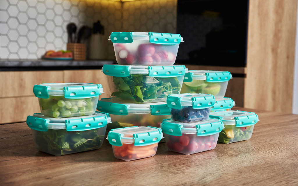 Набор контейнеров д/СВЧ 3шт (0,38 /0,8/1,5 л) герметич., арт. АП 718