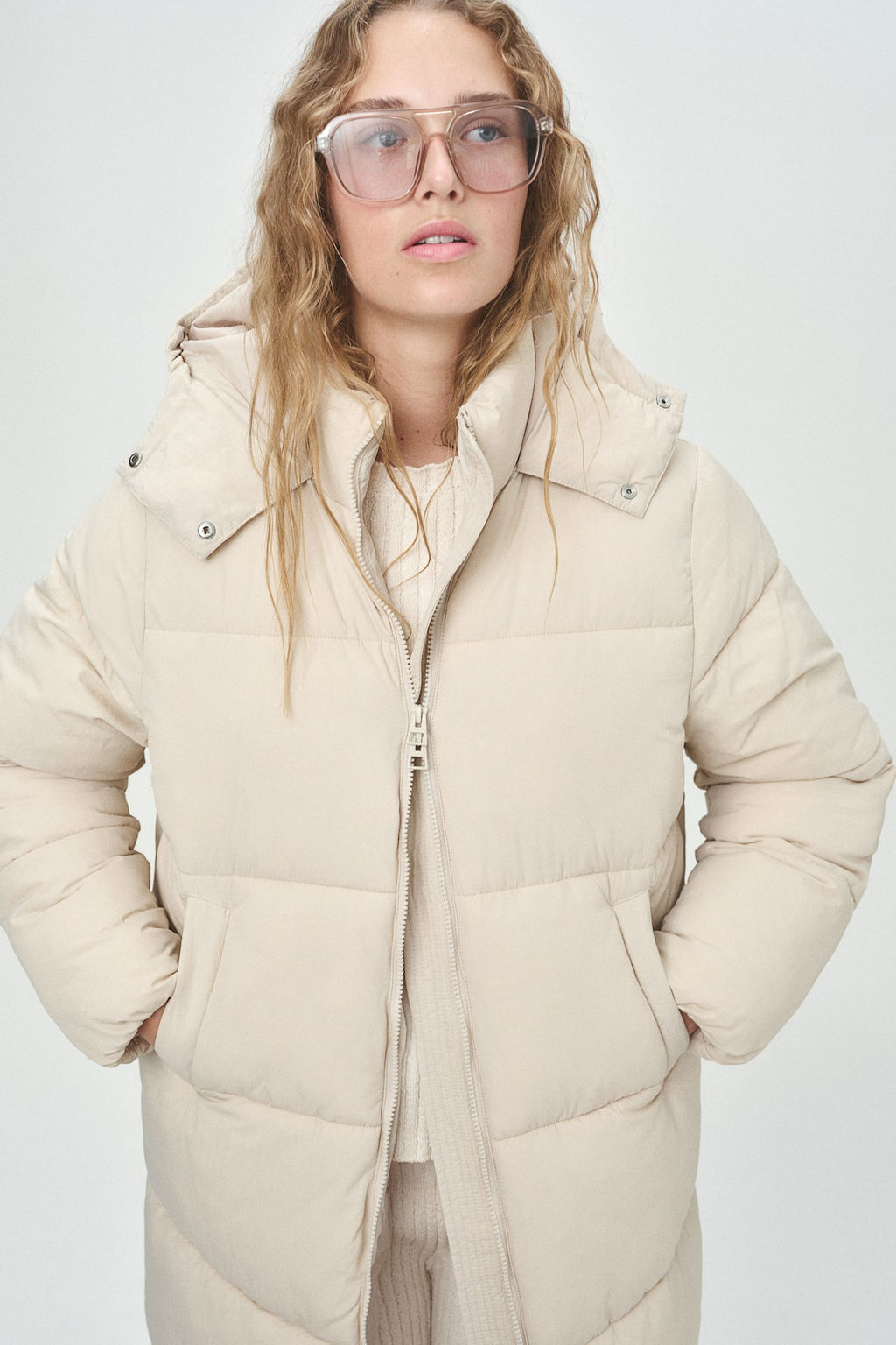 Abrigo puffy largo - H&m фото 6