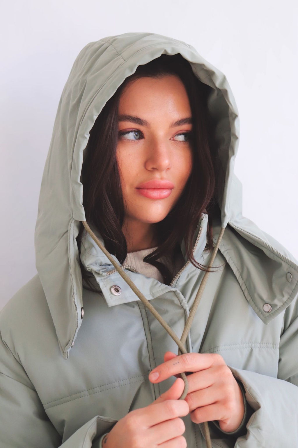 Martichelli Пуховик фисташковый фото 5