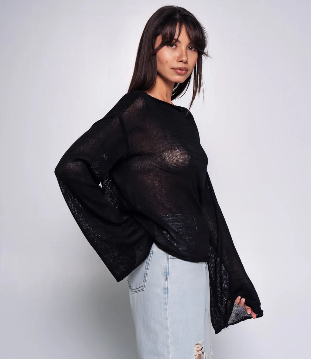 Джемпер #КТ208 (3), чёрный - Dommod фото 2