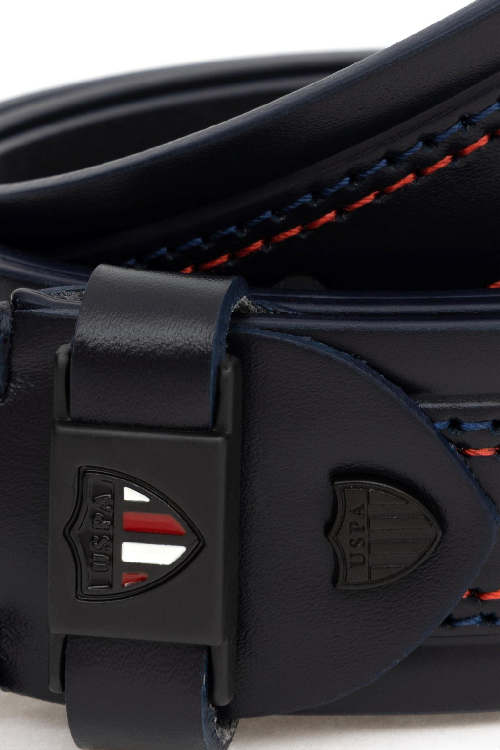 Мужской темно-синий ремень Неожиданная скидка в корзине - U.s. polo assn фото 4