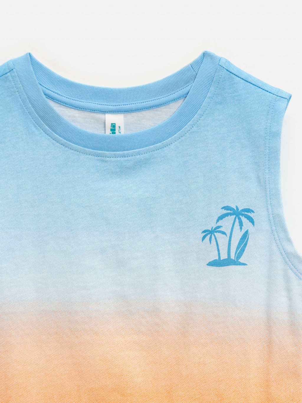 ACOOLA / Мaйка детская для мальчиков Hogan голубой принт  фото 5