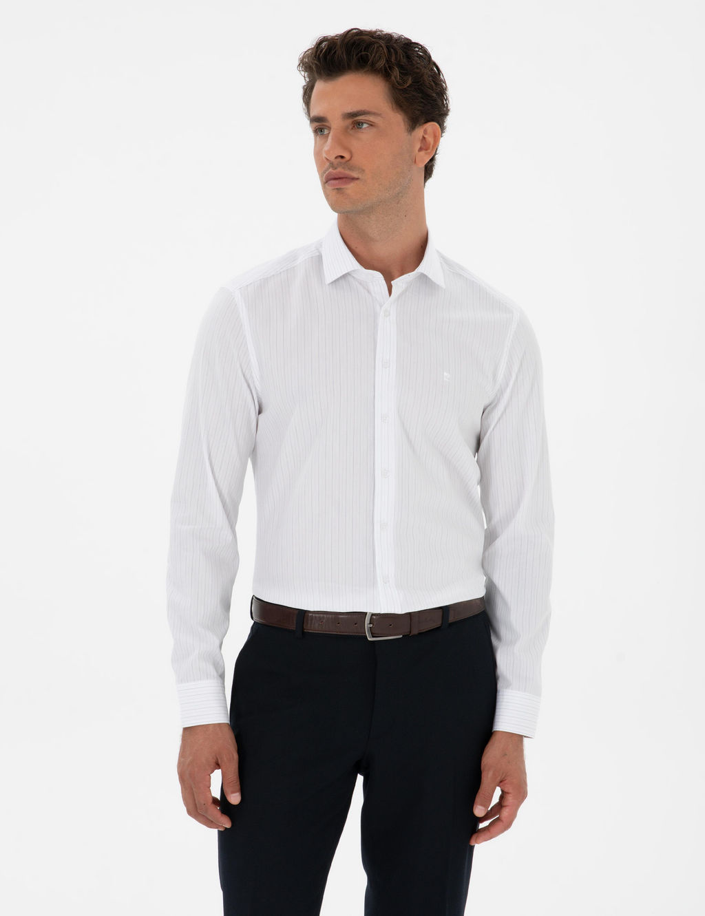Mavi _izgili Slim Fit Klasik G_mlek - Pierre cardin фото 3