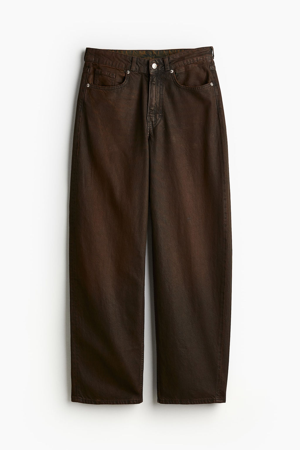 Pantalon revestido de sarga - H&m фото 6