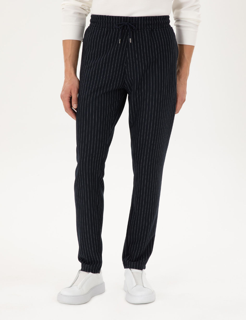 Спортивные штаны Pierre Cardin Slim Fit темно-синие