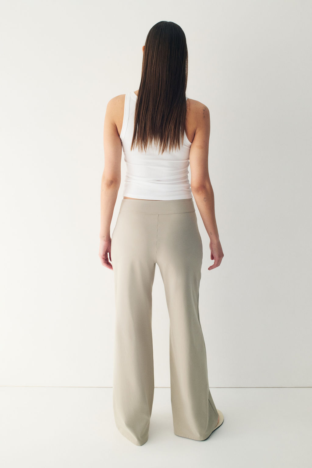 Pantal?n ancho Four-way stretch - H&m фото 10