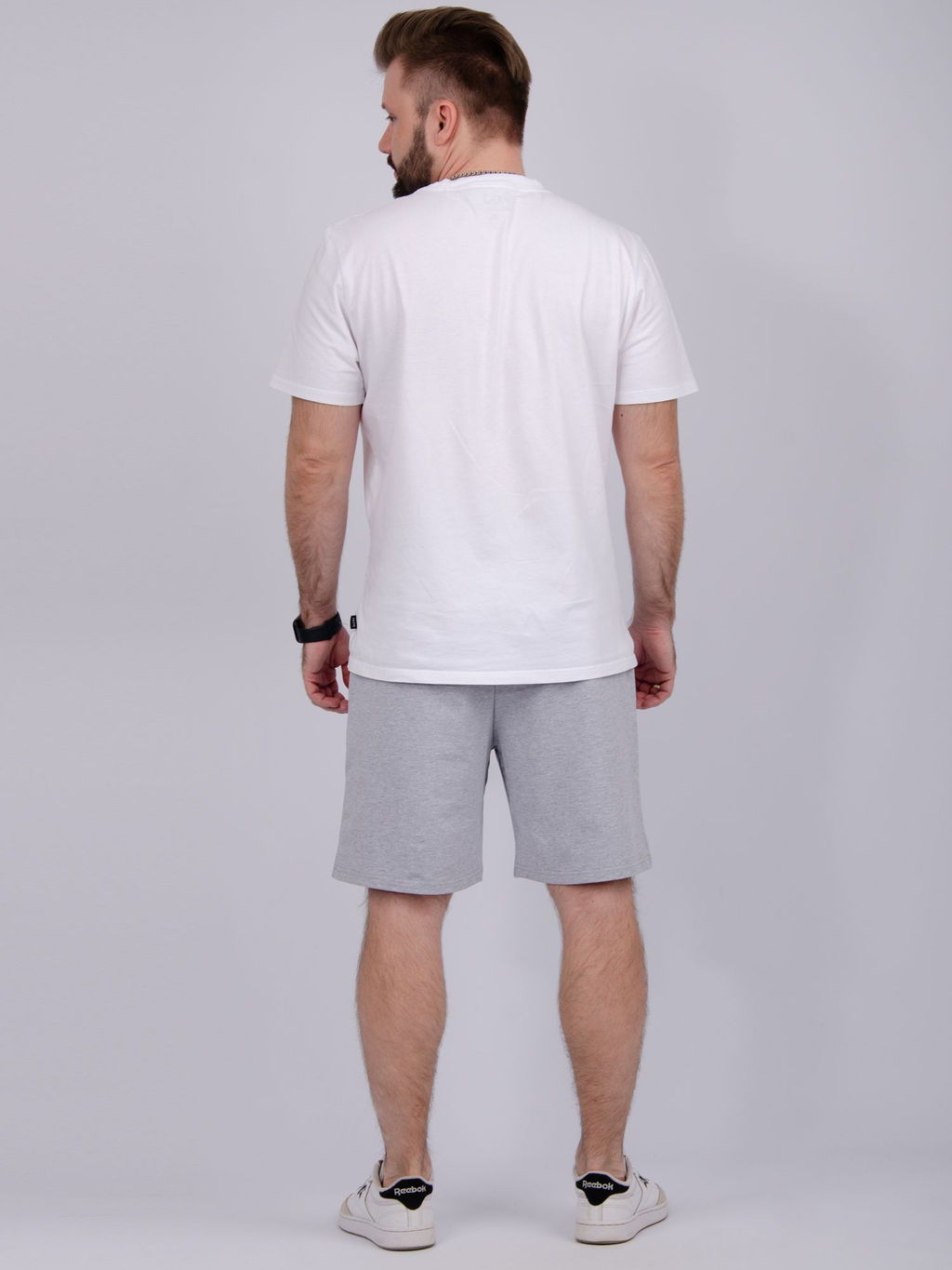 Шорты, футер с лайкрой - Малина фото 10