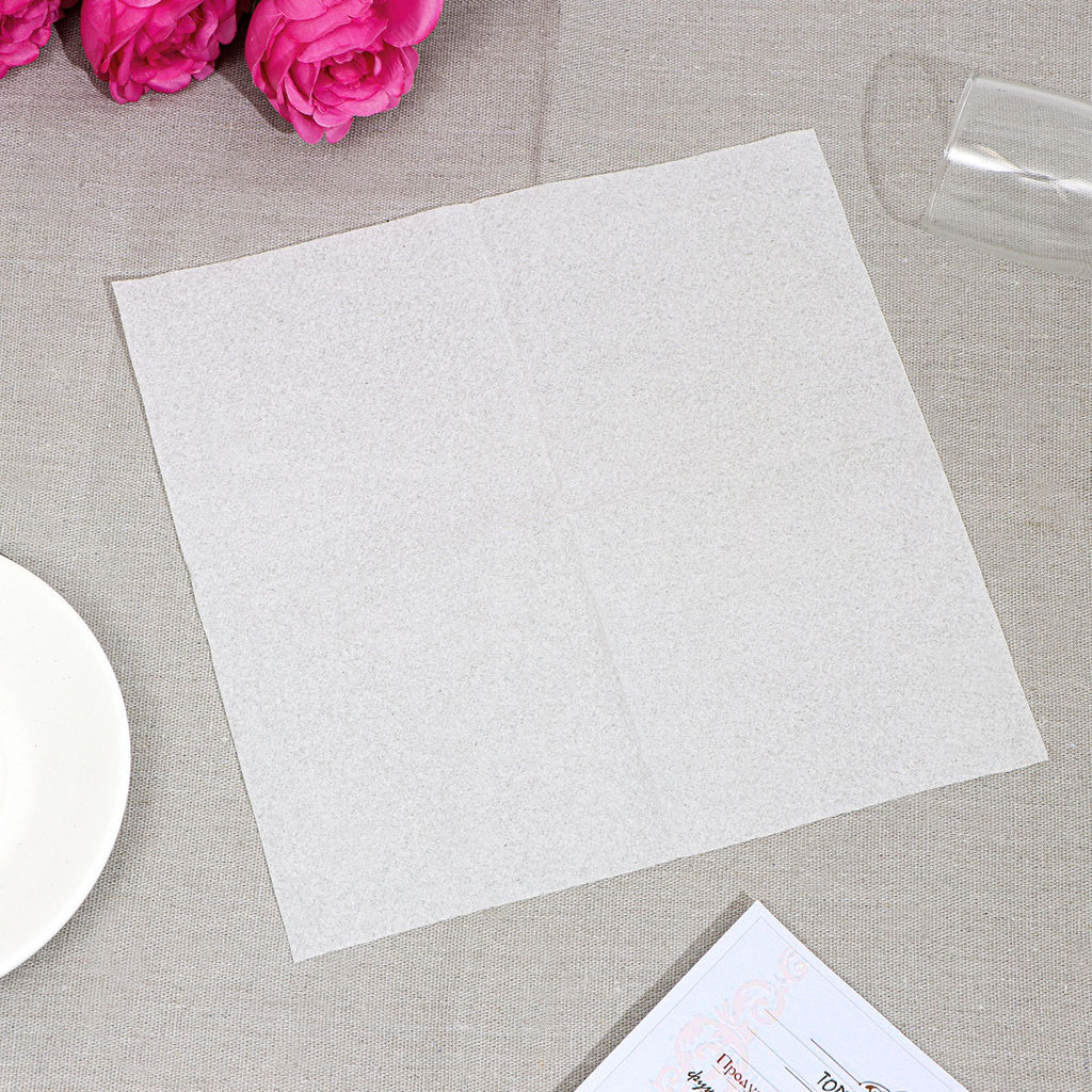 Салфетки 24х24см уп.100шт Белые п/э упаковка - Авикомп фото 15