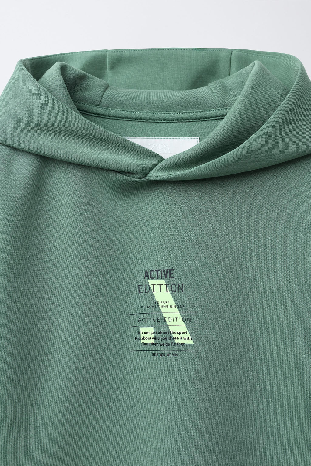 SPORTY LOGO HOODIE - Zara фото 3