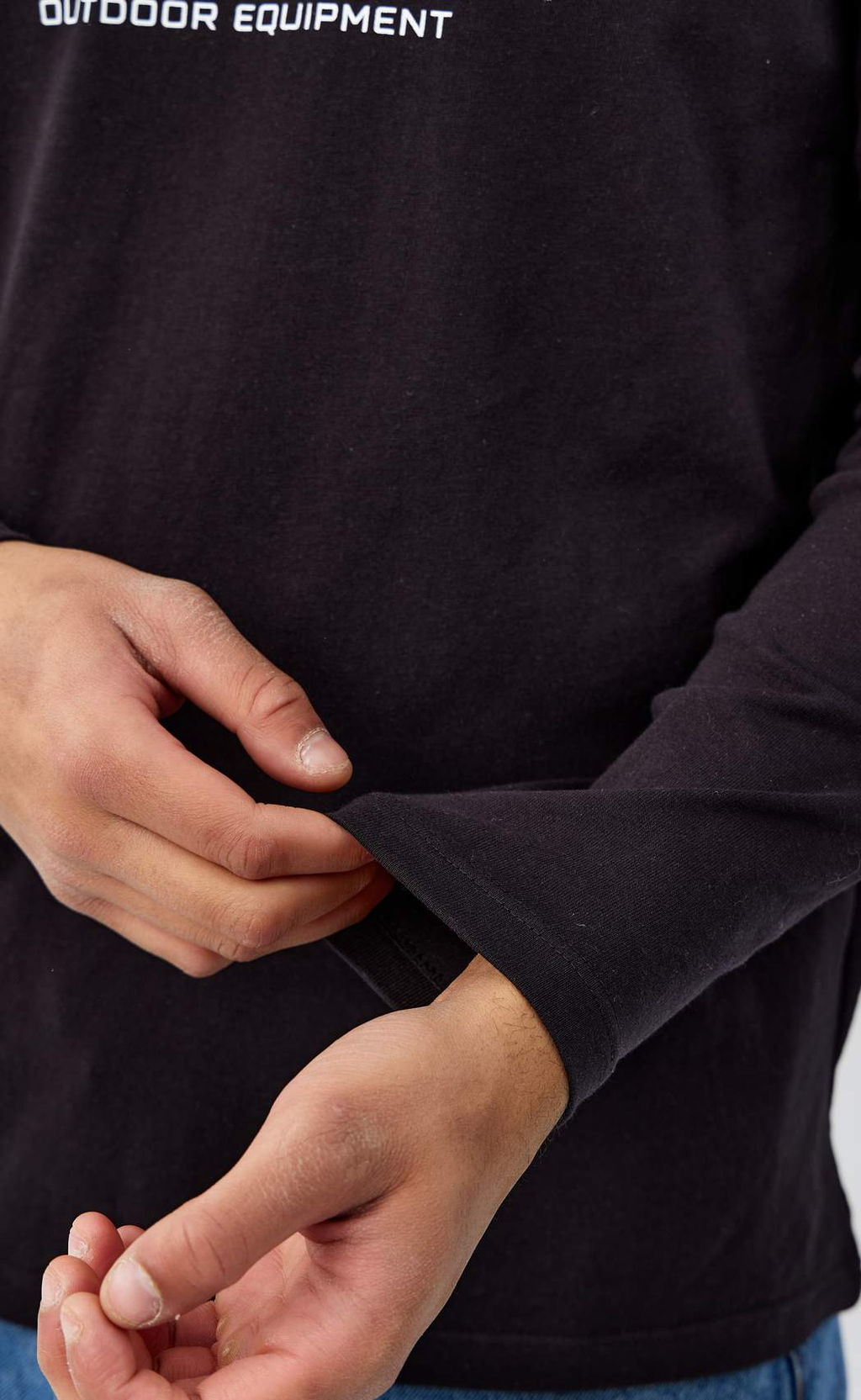 Лонгслив F521-1001-896 black - Fine joyce фото 6