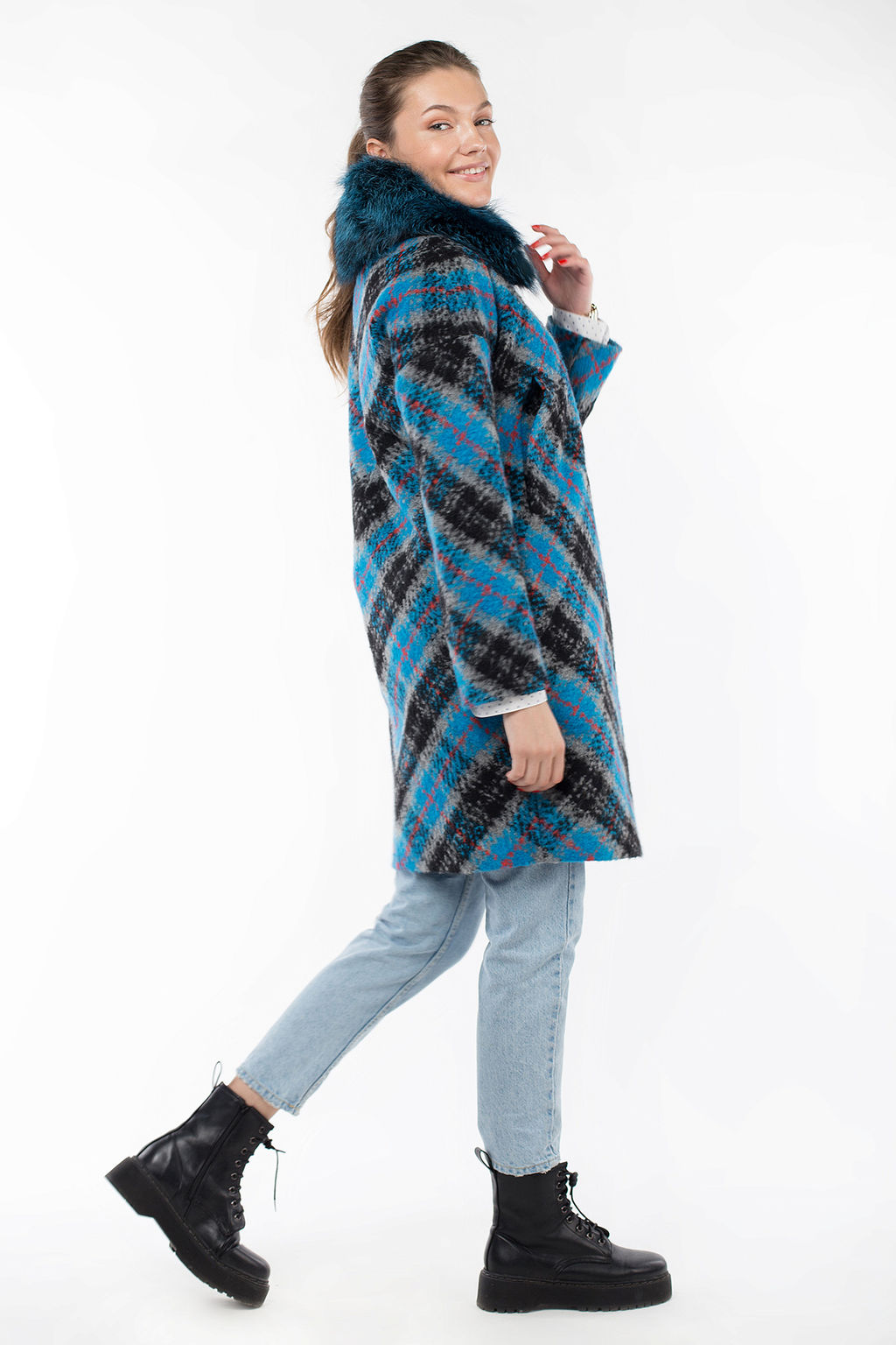 Пальто женское утепленное - El podio фото 5