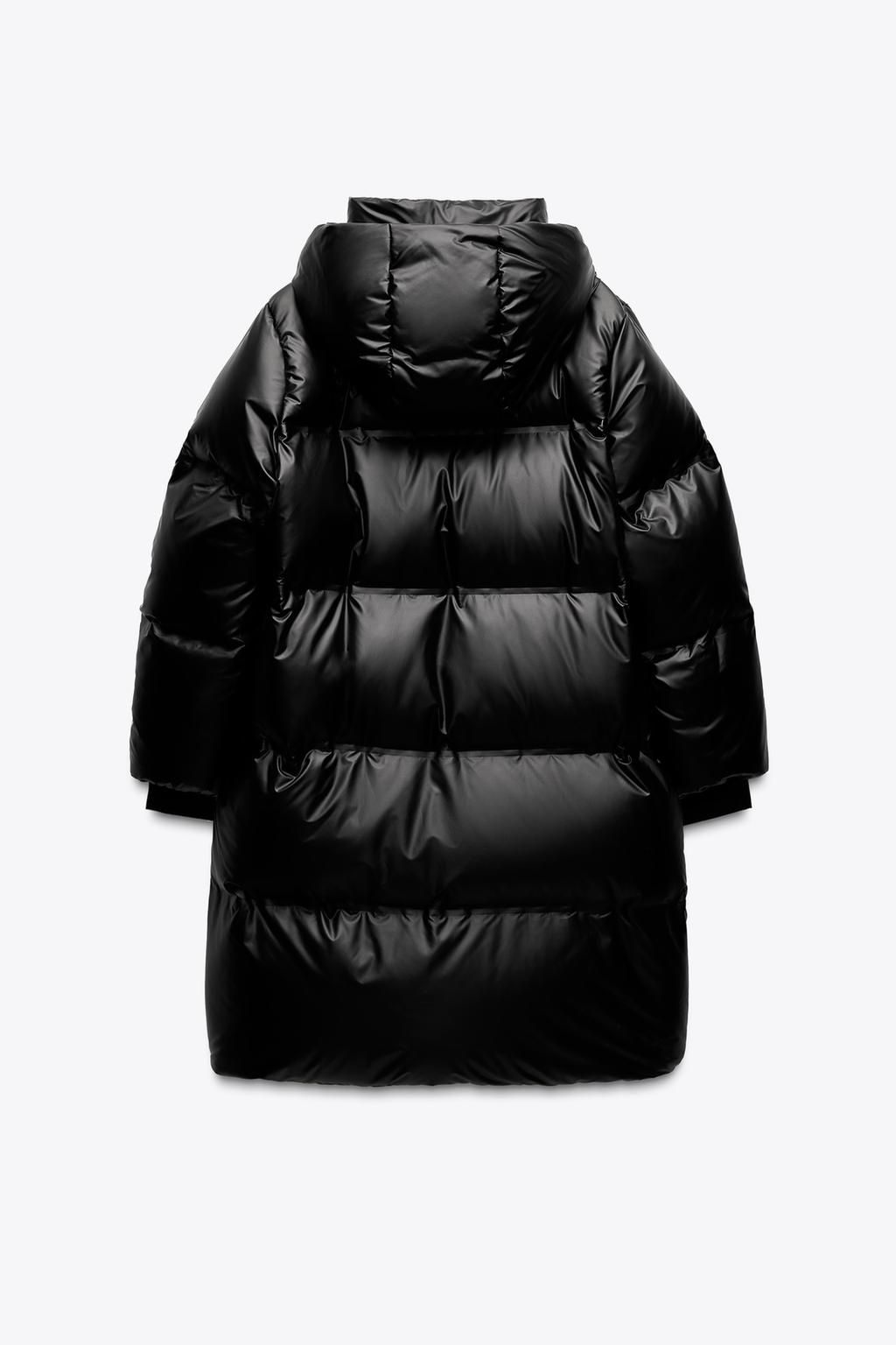 WATER-REPELLENT PUFFER COAT - ZW COLLECTION - Zara фото 5