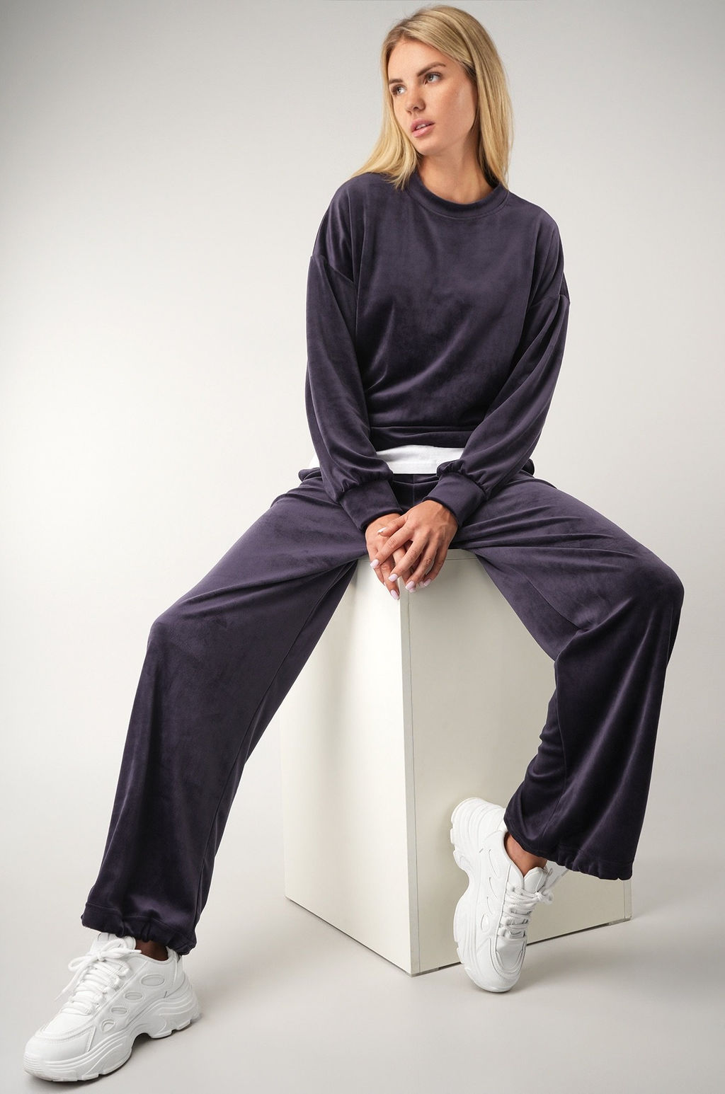 Женский велюровый костюм оверсайз Happyfox - Happy fox фото 12