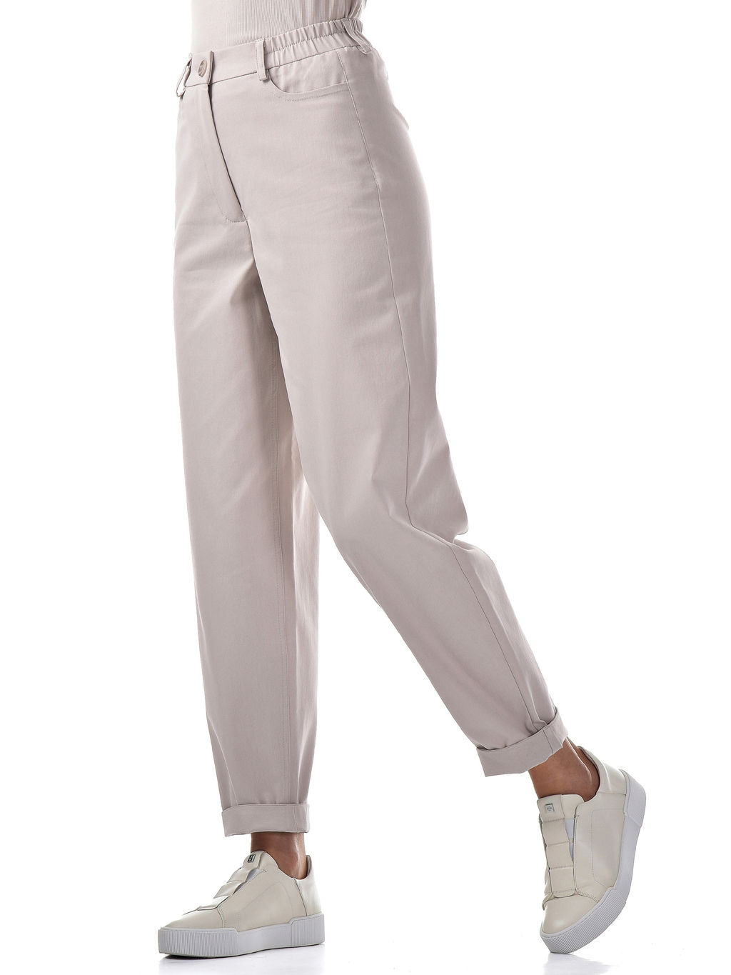 Хлопковые деним брюки - А+б коллекция фото 41