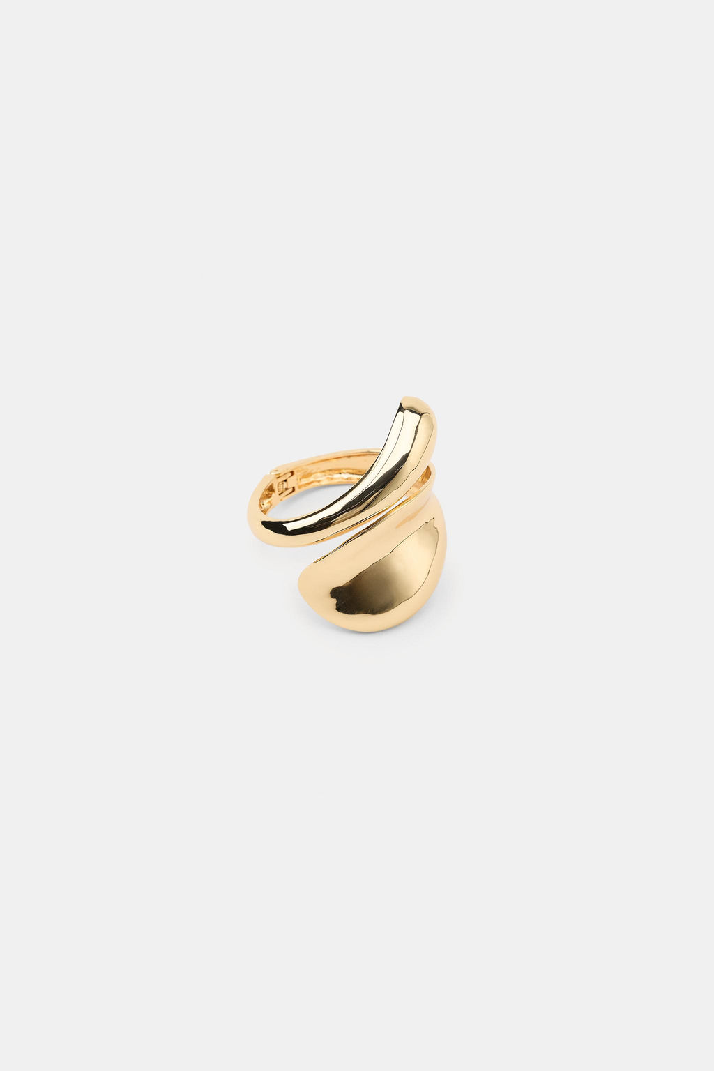 PULSERA BRAZALETE ONDAS / Dorado - Zara фото 2