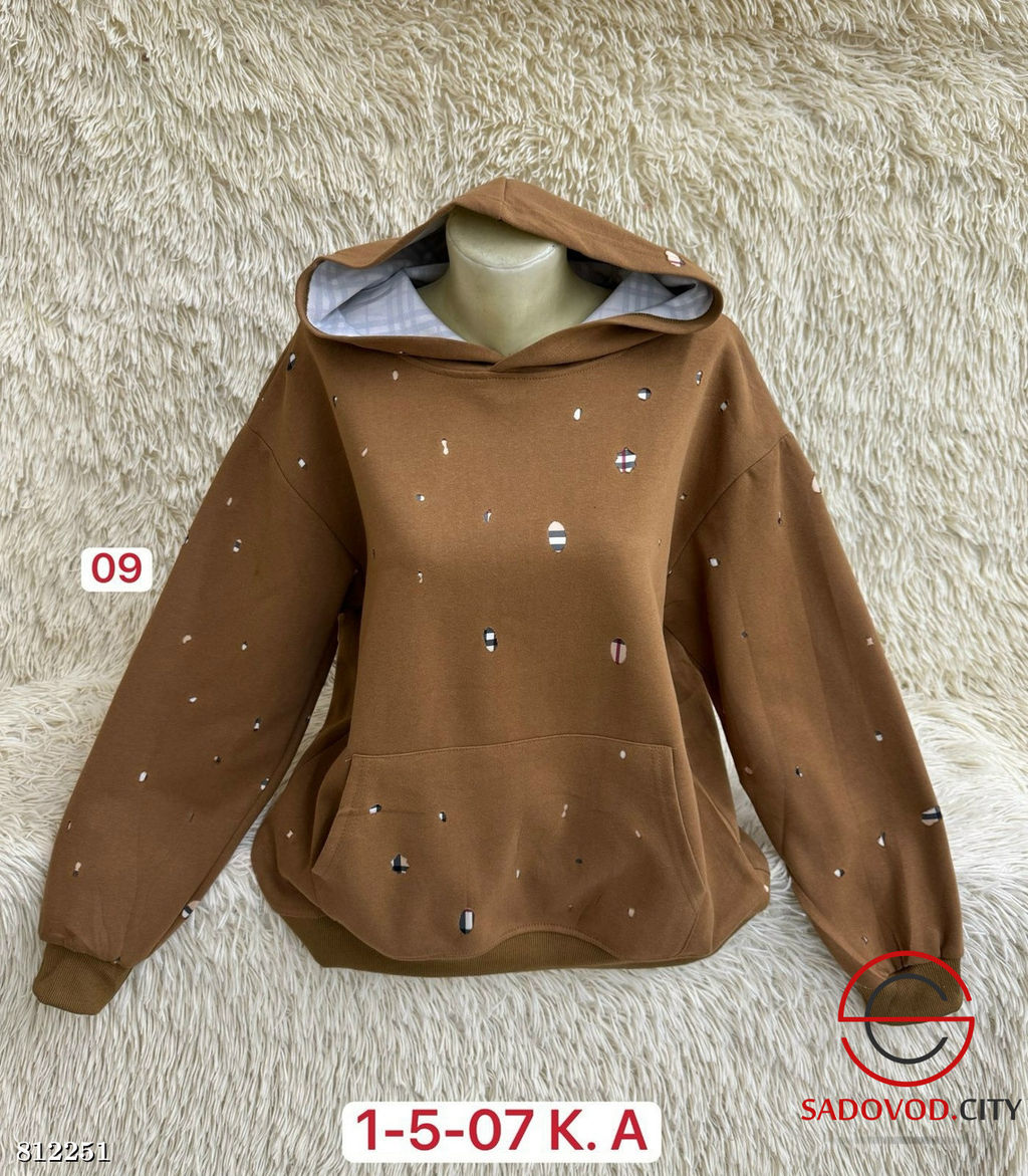 Толстовка женская с принтом - Bruno фото 4