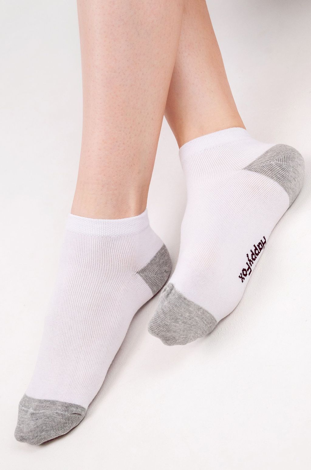 Цена за 6 шт. Однотонные базовые носки Happy Fox  фото 2