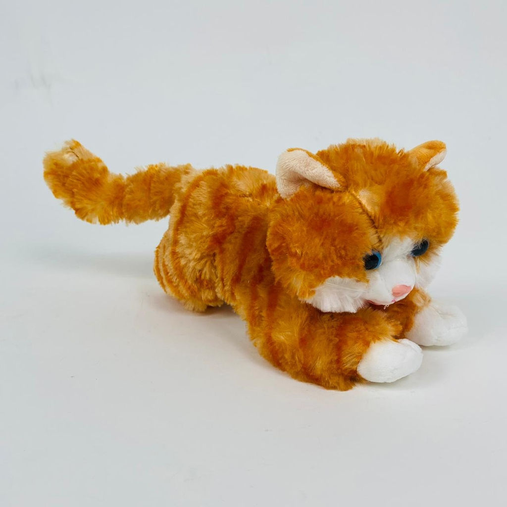 Мягкая игрушка Котенок лежачий 40 см - Storyland фото 10