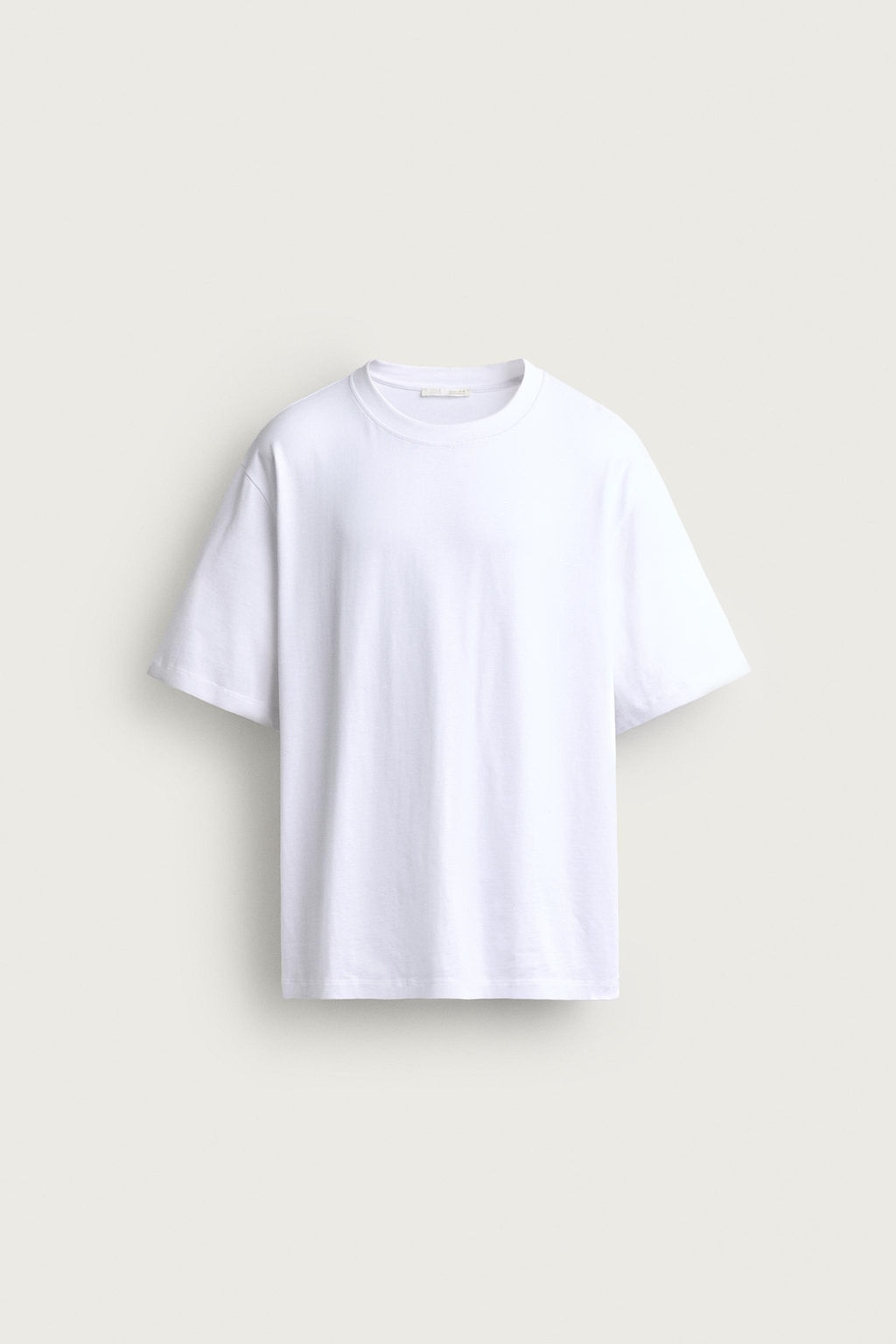 CAMISETA RELAXED FIT BORDADO / Blanco - Zara фото 6
