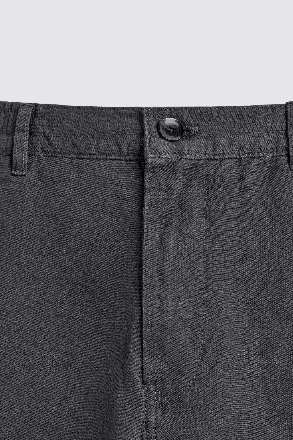 PANTAL?N FLUIDO STRAIGHT FIT / Acero - Zara фото 9