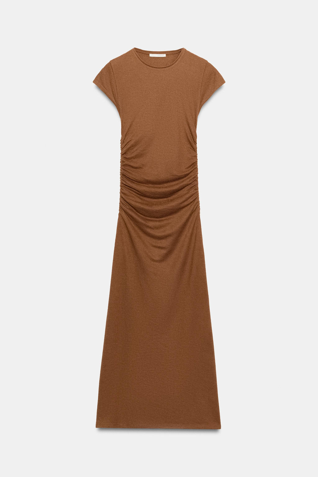VESTIDO MIDI DRAPEADO / Caldero - Zara фото 6