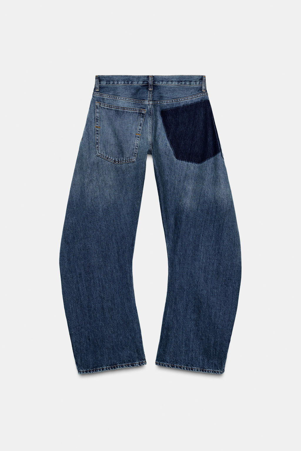 ZW COLLECTION LOW-RISE RELAXED JEANS - Zara фото 8