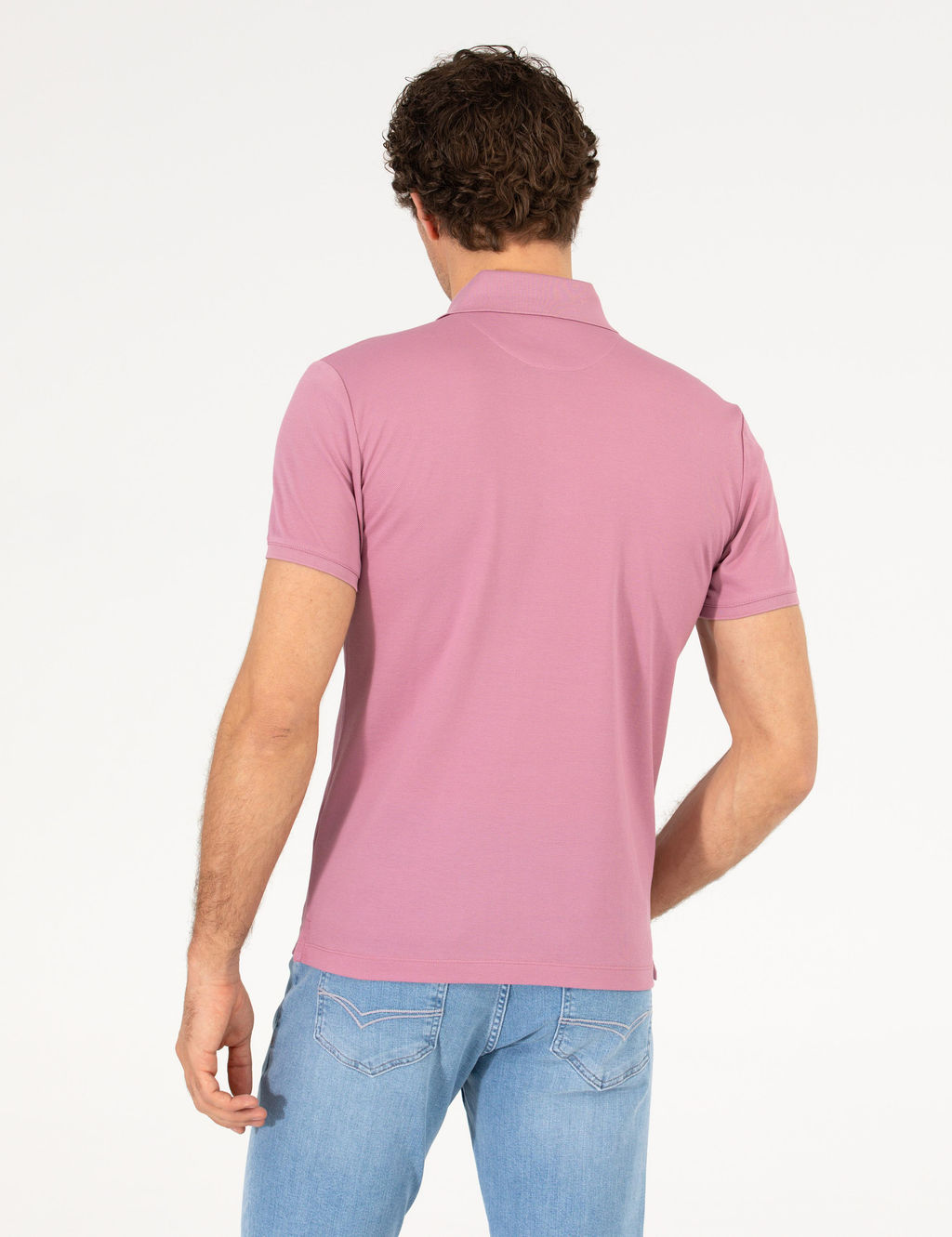 G_l Kurusu Polo Yaka Slim Fit Basic Merserize T-shirt