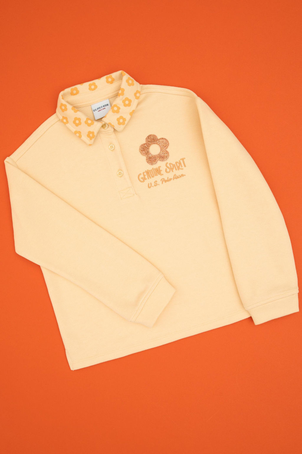 K_z _ocuk Pembe Sweatshirt