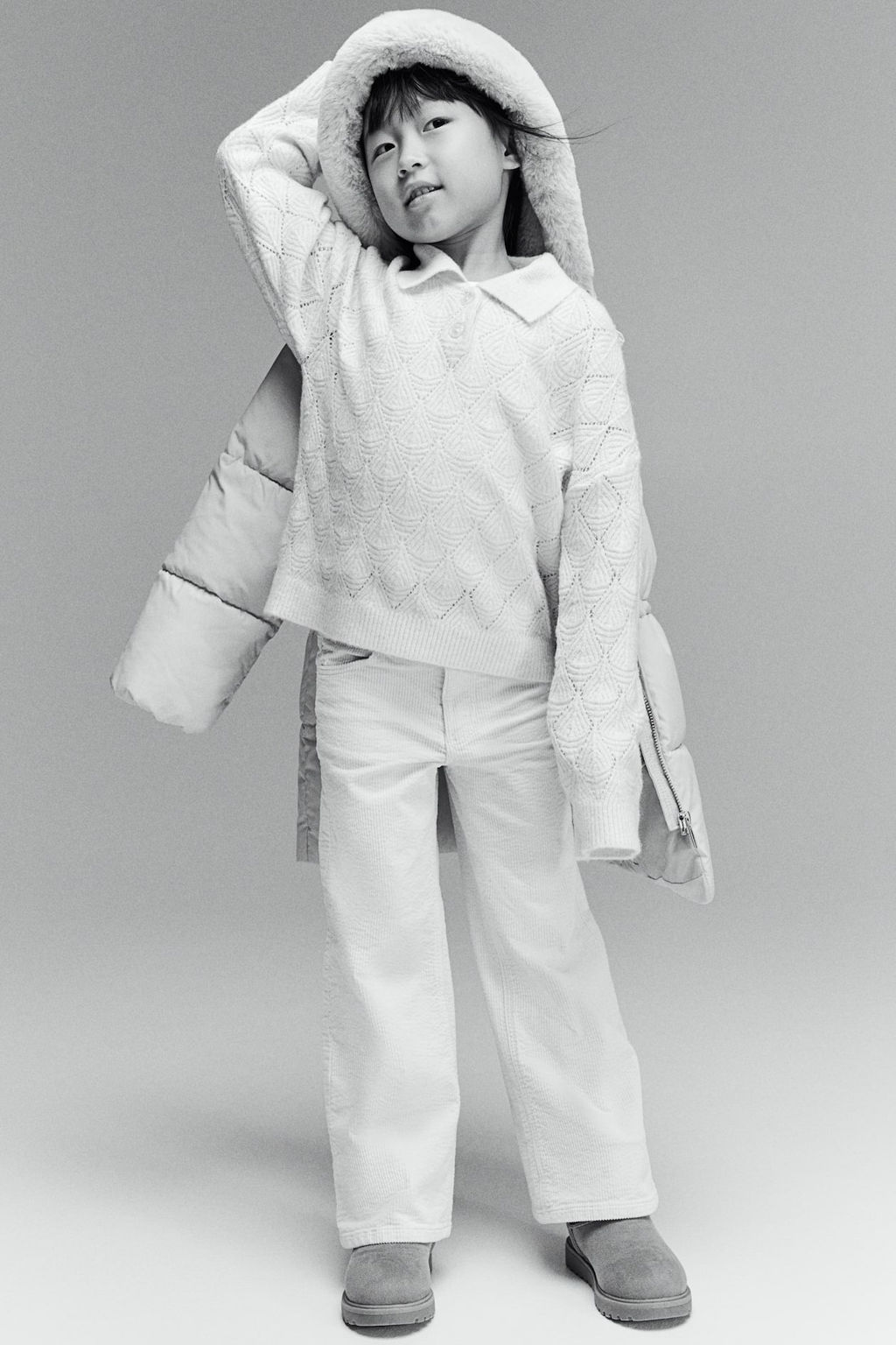 Chaqueta acolchada con capucha - H&m фото 2